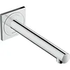 Image de mitigeur de lavabo électronique encastré mural, bec 220 mm chroméé
