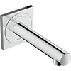 Image de mitigeur de lavabo électronique encastré mural, bec 165 mm chroméé