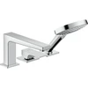 Image de hansgrohe Kit de montage complet Metropol 3 trous rebord de baignoire EHM, m HG, H 197 mm, c