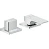 Image de hansgrohe Kit de montage complet Metropol 2-L-bord de baignoire EHM, avec levier, chromé