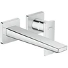 Image de hansgrohe Set de montage complet Metropol Mitigeur lavabo encastré, levier, bec 225 mm, chrome