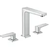 Image de hansgrohe Metropol Mélangeur de lavabo 3 trous poignées manettes, bonde Push-Open, chromé, 32515000