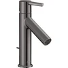 Image de hansgrohe Mitigeur monocommande lavabo 100 Axor Starck A 103 mm, m HG, tirette, poli bleu vc