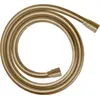 Image de hansgrohe Isiflex Tuyau de douche universel, 1,25 m, avec protection anti-torsion, flexible avec protection anti-torsion et joints d'étanchéité, bronze brossé