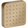 Image de hansgrohe Axor Citterio E Set complet Douche encastrée 120x120 mm, Softcube, bronze