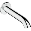 Image de hansgrohe Axor Uno A Bec de baignoire 178 mm, courbé, avec rosace, mural, chromé