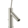 Image de hansgrohe Mitigeur lavabo monocommande 70 Axor Starck A 95 mm, avec poignée à tige, avec tirette, chromé