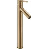 Image de hansgrohe Mitigeur lavabo monocommande 250 Axor Starck A 107 mm, m HG, sans vidage, bronze brossé