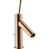 Image de hansgrohe Mitigeur monocommande lavabo 70 Axor Starck A 95 mm, avec poignée à broche, avec tirette de vidage, chromé