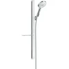 Image de hansgrohe Ensemble de douche Raindance Select S 945 mm Barre de douche, blanc/chrome, 3 jets