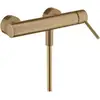 Image de hansgrohe Mitigeur monocommande de douche Axor Starck AP, poignée à goupille, 1 jet, bronze brossé