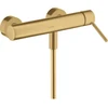 Image de hansgrohe Mitigeur monocommande Axor Starck AP, avec poignée à broche, 1 voie, optique or brossé