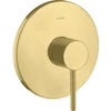 Image de hansgrohe Set de montage Axor Starck encastré, avec poignée à broche, 1 voie, blanc mat