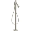 Image de hansgrohe Ensemble complet Axor Starck Organic Mitigeur thermostatique baignoire, A 175 mm, sol, aspect inox