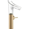 Image de hansgrohe Mitigeur monocommande lavabo Axor Starck V 220 mm verre, sans garniture, bronze brossé