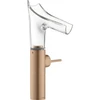Image de hansgrohe Axor Starck V 220 m Mitigeur lavabo monocommande verre, ensemble vidage, brossé or rouge