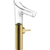 Image de hansgrohe Axor Starck V 220 m Mitigeur lavabo monocommande verre, sans garniture, optique or poli