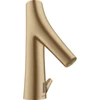 Image de hansgrohe Mitigeur lavabo électronique Axor Starck Organic avec régulation temp., alim. secteur, bronze brossé