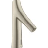 Image de hansgrohe Mitigeur lavabo électronique Axor Starck Organic avec réglage temp. préréglé, alim. secteur, inox brossé