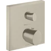 Image de hansgrohe Ensemble prêt à poser Axor Starck Organic UP-THM, avec vanne d'arrêt, nickel brossé