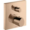 Image de hansgrohe Kit complet Axor Starck Organic UP-THM, avec robinet d'arrêt, or rouge poli