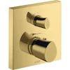 Image de hansgrohe Kit complet Axor Starck Organic encastré UP-THM, avec mitigeur et inverseur, finition or poli optique