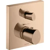 Image de hansgrohe Kit complet Axor Starck Organic encastré UP-THM, avec robinetterie, chrome poli or rose