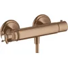 Image de hansgrohe AXOR Montreux thermostat de douche pour montage apparent, 1 consommateur, 16261310, Couleur: Brushed Red Gold