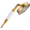 Image de hansgrohe AXOR Montreux douchette à main 100 1 jet Classic, 16320950, Couleur: Brushed Brass
