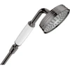 Image de hansgrohe Axor Montreux pommeau de douche 100 mm, 1 jet, chrome noir poli