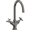 Image de hansgrohe Robinet lavabo deux poignées 210 Axor Montreux A 175 mm, c/c, avec vidage, bleu brillant