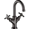 Image de hansgrohe Mitigeur lavabo 2 poignées 160 Axor Montreux avec vidage, poli bleu