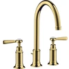 Image de hansgrohe Axor Montreux Robinet lavabo 3 trous 180 175 mm, tirette, H-coulissant
