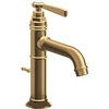 Image de hansgrohe Mitigeur lavabo monocommande 100 Axor Montreux bec 142 mm, avec tirette, brossé brun
