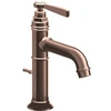 Image de hansgrohe Mitigeur lavabo monocommande 100 Axor Montreux A 142 mm, avec tirette, brossé or rouge