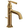 Image de hansgrohe AXOR Mitigeur monocommande de lavabo Montreux 100, vidage escamotable, saillie 142mm, 16515990, Couleur: Polished Gold Optic