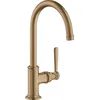 Image de hansgrohe AXOR Mitigeur monocommande de lavabo Montreux 210, sans déchets, porte-à-faux 175mm, 16518140, Couleur: Brushed Bronze