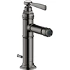 Image de hansgrohe Mitigeur monocommande bidet Axor Montreux A 110 mm, m HG, tirette, poli bleu vc