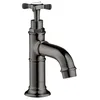 Image de hansgrohe AXOR Montreux : robinet de sol Montreux sans vidange escamotable, uniquement pour le raccordement d'eau froide, 16530330, Couleur: Polished Black Chrome