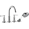 Image de hansgrohe Kit de montage Axor Montreux 4-L-BW-Rand-Arm, avec HG, aspect inox