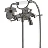 Image de hansgrohe Mitigeur évier à deux poignées Axor Montreux AP, H 224 mm, levier, brossé bleu vc