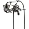Image de hansgrohe Robinet évier à deux poignées Axor Montreux AP, bec 224 mm, avec leviers, bleu poli