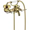 Image de hansgrohe Mitigeur évier deux poignées Axor Montreux AP, H 224 mm, levier, opt. or poli