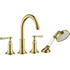 Image de hansgrohe Kit de montage Axor Montreux 4 voies avec levier, brossé bronze