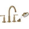 Image de hansgrohe Kit de montage Axor Montreux 4 voies avec levier, bronze brossé