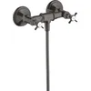 Image de hansgrohe AXOR Montreux Armature de douche pour montage apparent à 2 poignées, 1 consommateur, 16560340, Couleur: Brushed Black Chrome