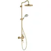 Image de Hansgrohe AXOR Montreux Pipe de douche avec thermostat, pomme de douche 240 1 jet Classic, Coloris: Optique or brossé