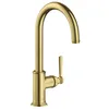 Image de Hansgrohe AXOR Montreux DN 15 Mitigeur monocommande de cuisine AXOR Montreux DN 15 260 avec bec orientable, Coloris: laiton brossé