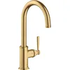 Image de Hansgrohe AXOR Montreux DN 15 Mitigeur monocommande de cuisine AXOR Montreux DN 15 260 avec bec orientable, Coloris: Optique or brossé