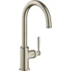 Image de hansgrohe Axor Montreux Mitigeur évier 260 avec bec pivotant, nickel brossé